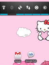 粉嫩可爱的Hello Kitty动态壁纸