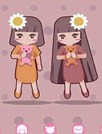 浮游的女孩[GO桌面主题]