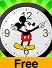 米奇老鼠模拟时钟