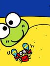 疯狂的Keroppi[91熊猫桌面主题]