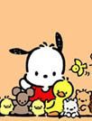 可爱的Pochacco[91熊猫桌面主题]