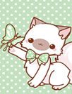 蝴蝶结小猫[91熊猫桌面主题]