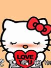 害羞的Kitty[91熊猫桌面主题]