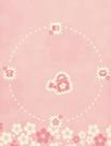 粉色的花锁屏[GO桌面主题]