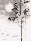 水墨竹林听雨动态壁纸