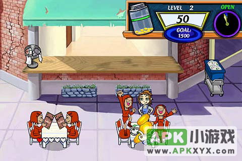 美女餐厅2:Diner Dash 2