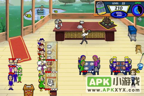 美女餐厅2:Diner Dash 2