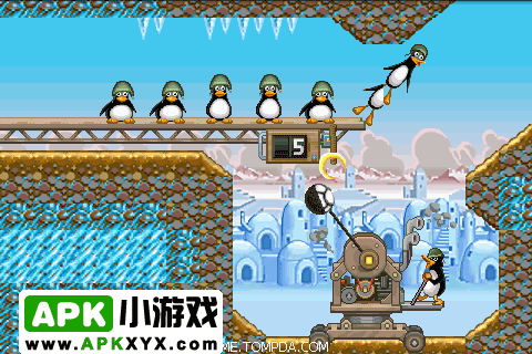 疯狂企鹅:Crazy Penguin Catapult