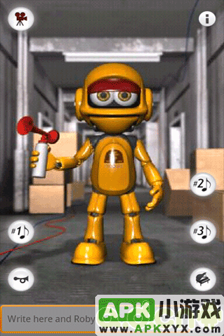 会说话的机器人罗比:Talking Roby the Robot