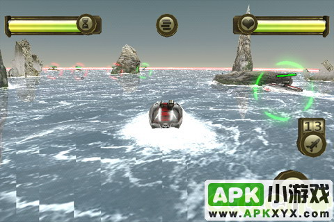 3D战艇试玩版:Battle Boats 3D Lite