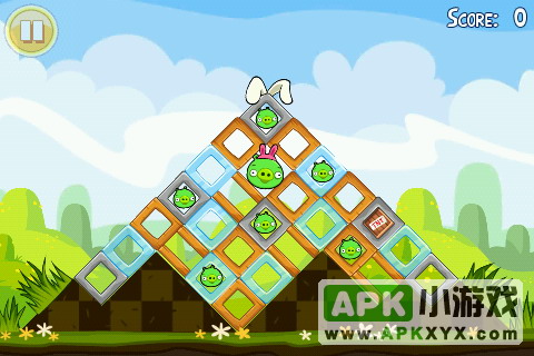 愤怒的小鸟复活节英文版:Angry Birds Seasons Easter