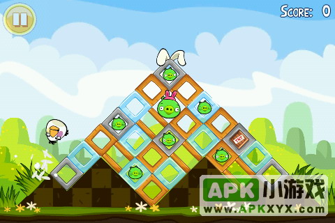 愤怒的小鸟复活节英文版:Angry Birds Seasons Easter