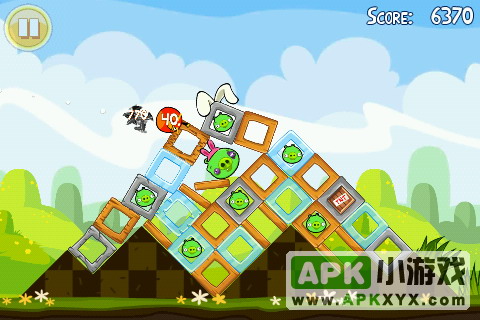愤怒的小鸟复活节英文版:Angry Birds Seasons Easter