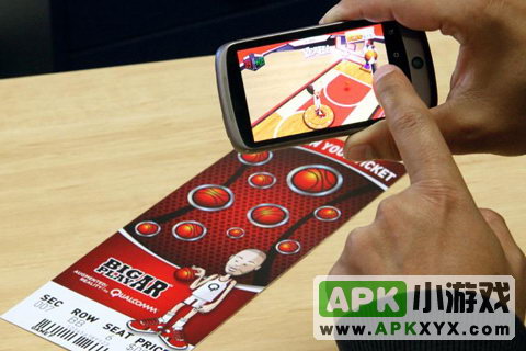 AR扩增实境游戏:HOOPS AR
