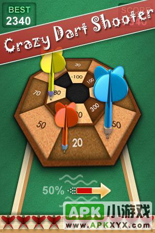 疯狂飞镖:Crazy Dart Shooter