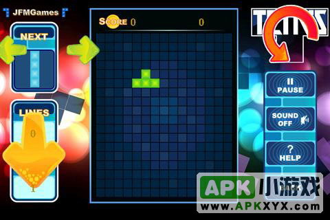 炫彩俄罗斯方块高清版:Tetris