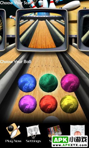 三维保龄球:3D Bowling