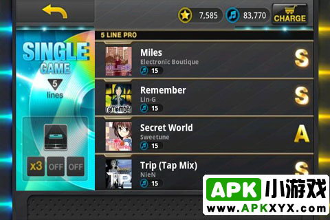 DJMAX音乐游戏:Tap Sonic