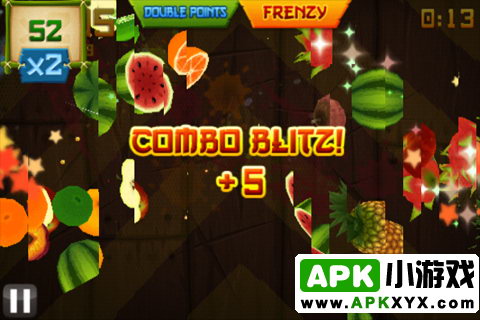 水果忍者高手蛋疼版（普通）:Fruit Ninja BT
