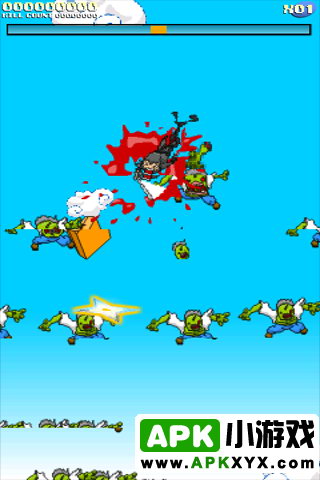 飞翔的忍者与僵尸：Super Ninja Skydiving Plus Zombies