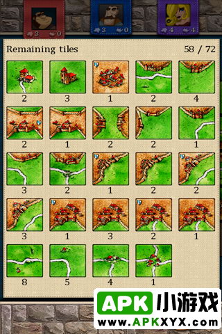 卡卡颂：Carcassonne