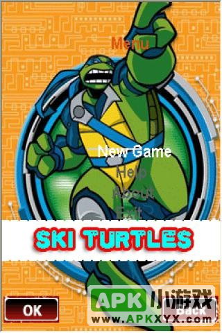 忍者神龟滑雪:Ski turtles