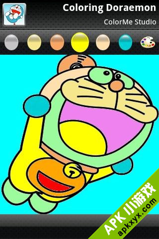 着色-哆啦a梦:Coloring Dora emon
