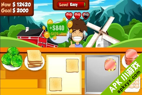 美味三明治:Sandwich Dash HD Free