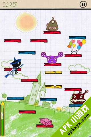 豆子跳跃吧:Doodle Jump Now
