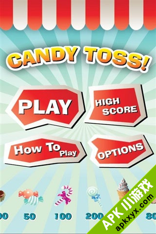 投掷糖果:Candy Toss