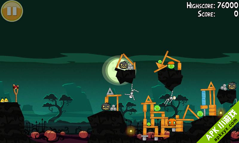 愤怒的小鸟万圣节:Angry Birds Seasons