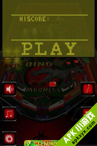 迪诺疯狂弹球:Dino Madness Pinball