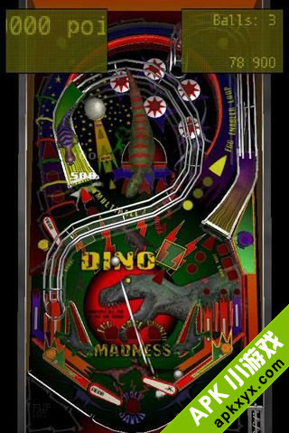 迪诺疯狂弹球:Dino Madness Pinball
