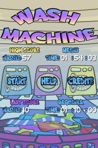 免费洗衣机：Wash Machine Free