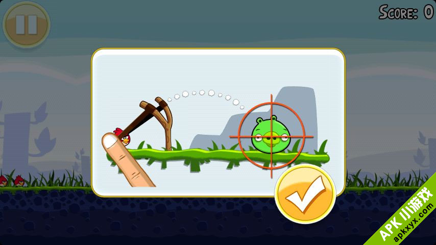 愤怒的小鸟高清版:Angry Birds HD