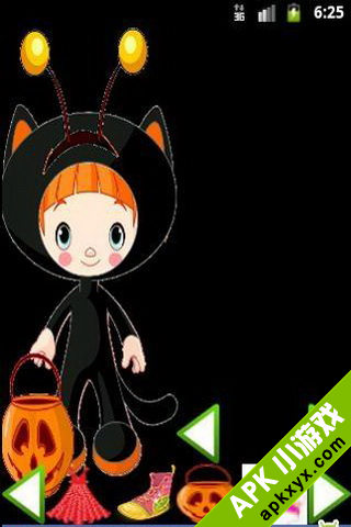 万圣节换装游戏:Dress up:Halloween Girl