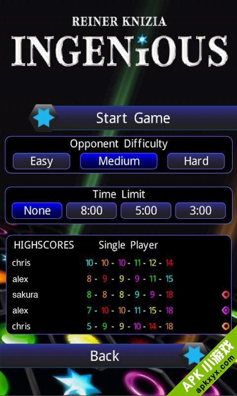 智谋棋:Ingenious