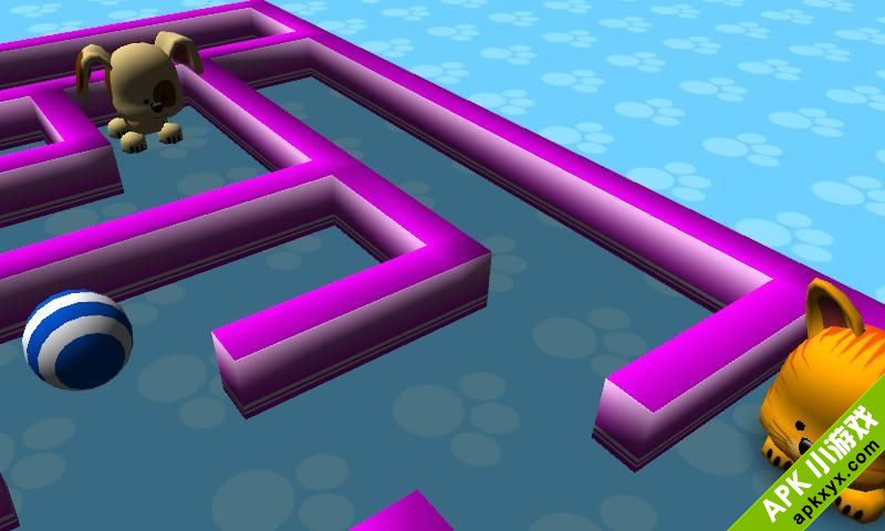 狗狗的滚球:Mello & Smudge Marble Maze