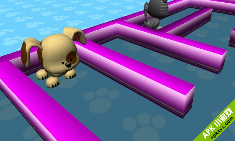 狗狗的滚球:Mello & Smudge Marble Maze
