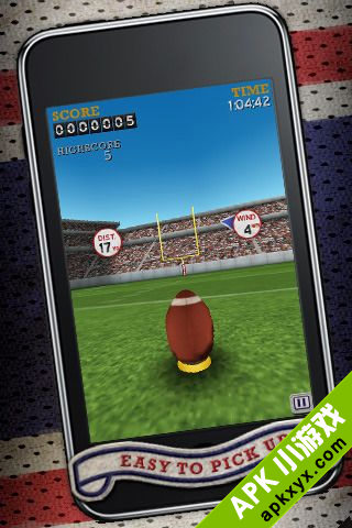 弹指橄榄球:Flick Kick Field Goal