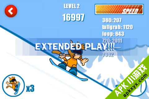 特技滑雪:Xtrem Snowboarding