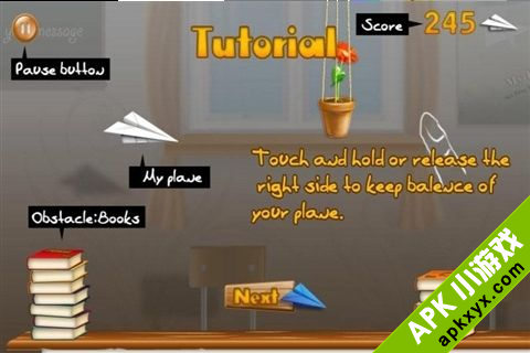 纸飞机：Tap Tap Glider