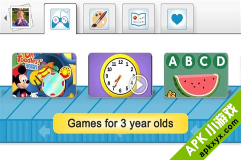 儿童模式:Kids Games + Videos