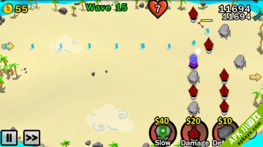 华丽塔防:Monstie Wars Free