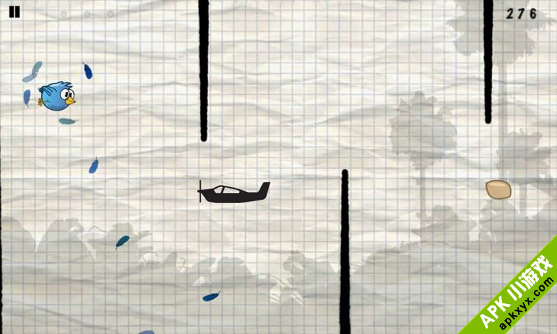 小鸟飞行:Line Birds