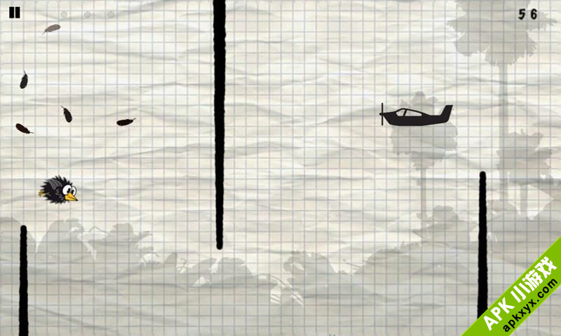 小鸟飞行:Line Birds