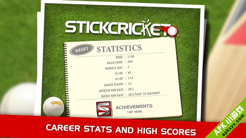 手指板球:Stick Cricket