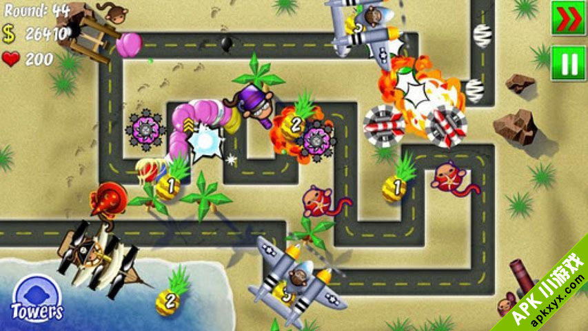 猴子塔防4:Bloons TD 4