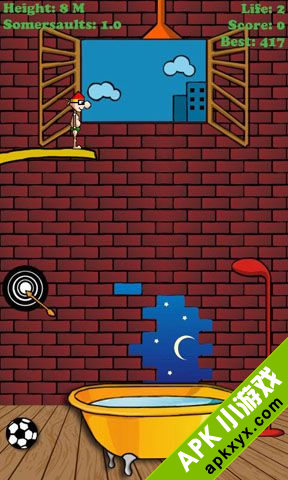 浴室跳水：Bathroom Diving