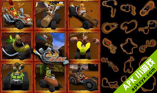 提基卡丁车：Tiki Kart 3D